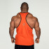 Men's sports tank top GASP Vintage T-back Orange (size - M)