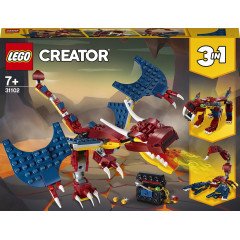 LEGO Creator Fire Dragon (31102) constructor.