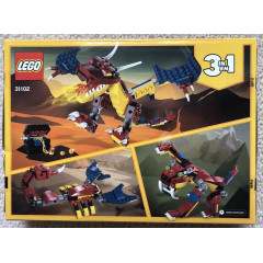 Конструктор LEGO Creator Вогняний дракон (31102)