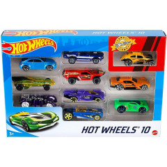 Колекційний набір машинок Hot Wheels 10 шт
