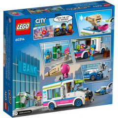 Конструктор LEGO City Погоня поліції за вантажівкою з морозивом 317 деталей (60314)