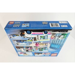 Конструктор LEGO City Погоня поліції за вантажівкою з морозивом 317 деталей (60314)