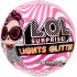 LOL Surprise Lights Glitter Doll playset with 8 surprises.