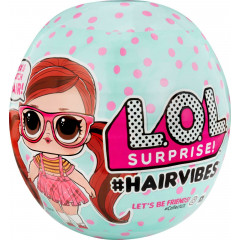 Ігровий набір з лялькою LOL Surprise Hairvibes Dolls з перуками та з 15 сюрпризами