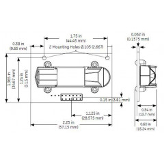 Інфрачервоний модуль CO2 (NDIR-module) Amphenol Advanced Sensors Telaire T6615-5k CO2