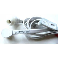 In-ear headphones for smartphone Jays a-Jays One+ white used.
