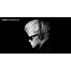 Накладні навушники JAYS v-JAYS чорні