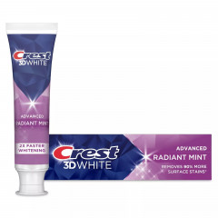 Crest 3D White Radiant Mint Whitening Toothpaste (76g)