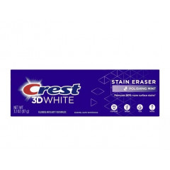 Отбеливающая зубная паста Crest 3D White Stain Eraser Polishing Mint (87 гр)