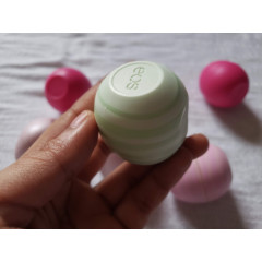 Органічний натуральний бальзам для губ EOS Visibly Soft Огірок-диня (7 гр)