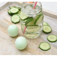 Органічний натуральний бальзам для губ EOS Visibly Soft Огірок-диня (7 гр)