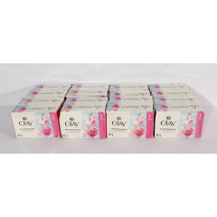 Lightening and exfoliating soap Olay with rose and milk extracts (90 g)