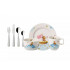 Villeroy & Boch Happy as a Bear children's tableware set of 7 pieces.