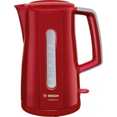 Bosch electric kettle 1.7L, red (TWK 3A014)