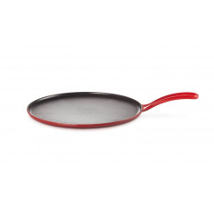 Чавунна сковорода для млинців Le Creuset Tradition червона емальована (27 см)