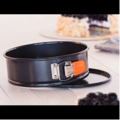 Роз'ємна форма для випікання Le Creuset кругла 26 см (чорний)