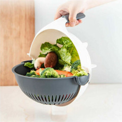 Багатофункціональна овочерізка Wet basket vegetable cutter 9 в 1 терка та мультислайсер для овочів