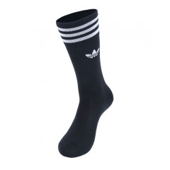 Чорні однотонні шкарпетки Adidas Originals Crew Socks розмір 39-42 (3 пари)