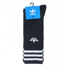 Чорні однотонні шкарпетки Adidas Originals Crew Socks розмір 39-42 (3 пари)