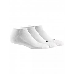 Носки Adidas Originals Trefoil Liner белые размер 39-42 (3 пары)