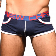 Чоловічі труси боксери Andrew Christian Show-It Retro Pop Pocket Boxer 91845 NVY (розмір - М)