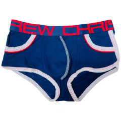 Чоловічі труси боксери Andrew Christian Show-It Retro Pop Pocket Boxer 91845 NVY (розмір - М)