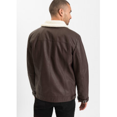 Чоловіча куртка Bonprix зі штучної шкіри (розмір 58/60)