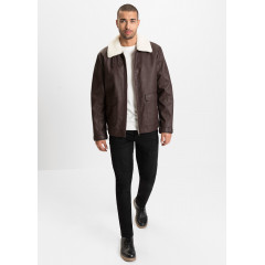 Чоловіча куртка Bonprix зі штучної шкіри (розмір 58/60)