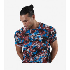 Men's sports T-shirt Under Armour Streaker 2.0 Inverse SS Red (size - M)