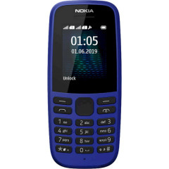 Mobile phone Nokia 105 2019 Dual Sim Blue