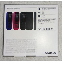 Мобильный телефон Nokia 105 2019 Dual Sim Blue