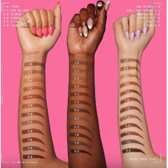 NYX Professional Makeup Micro Brow Pencil 08 with a black tint