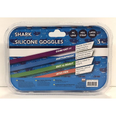 Children's silicone swimming goggles Lifeguard Shark from 3 years old