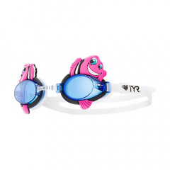 Children's swimming goggles TYR Charactyr Happy Fish (3-10 years old)
