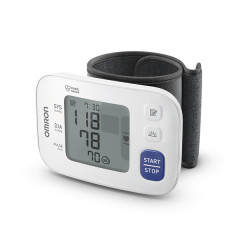 The Omron RS4 automatic wrist blood pressure monitor.