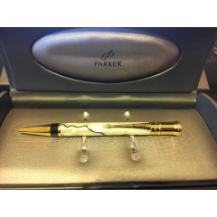 Ручка шариковая Parker DUOFOLD Pearl and Black Gold Trim Vintage (Б/У)