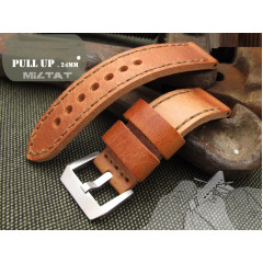 Кожаный ремешок для часов MiLTAT Pull Up 24 мм