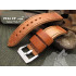 Leather strap for MiLTAT Pull 24mm watches.