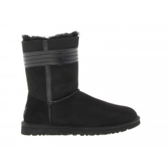 Угги UGG Australia Josette Black с декоративными кожаным бантом сбоку (размер 38)