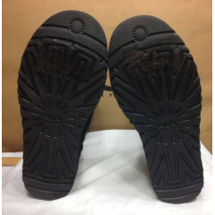 Угги UGG Australia Josette Black с декоративными кожаным бантом сбоку (размер 38)