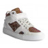 High-top sneakers with zipper Zadig & Voltaire ZV1747 Mid Flash Sparkle Sneakers for women.