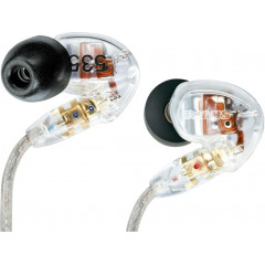 Shure SE535 transparent noise-isolating earphones