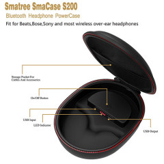Smatree S200 charging case for wireless on-ear headphones Beats Solo2/Solo3 Wireless