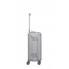 Валіза з алюмінію на 4-х колесах Travelite Next TL079947 Silver (мала) 55см