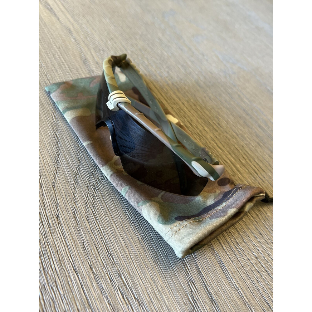 Тактические солнцезащитные очки Oakley Ballistic M Frame 3.0 OO9146-02 (Multicam Grey)