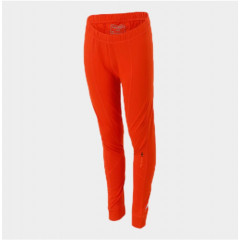 Fleece thermal pants for children Tenson Cape Fleece Layer 2, orange (size 122/128)