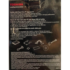 TOSHIBA Q series 256 GB 2.5" SATAIII SSD drive (HDTS225EZSTA)