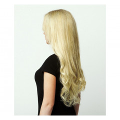 Волосы для наращивания натуральные Luxy Hair Bleach Blonde 613 220 грамм ( в упаковке)