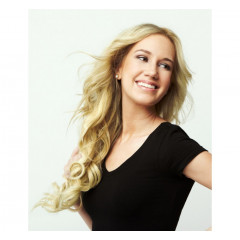 Волосся для нарощування натуральні Luxy Hair Bleach Blonde 613 220 грам ( в упаковці)