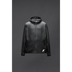 Чоловіча куртка Zara із високотехнологічної тканини антрацитово-сіра (розмір М)